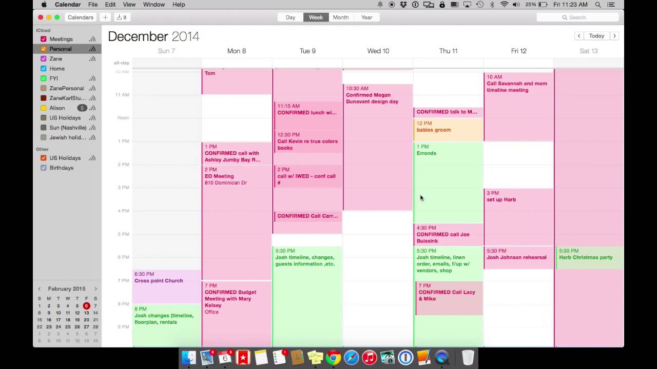 best calendar for mac and